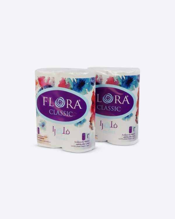 Flora Classic 100 Sheets - 2 rolls